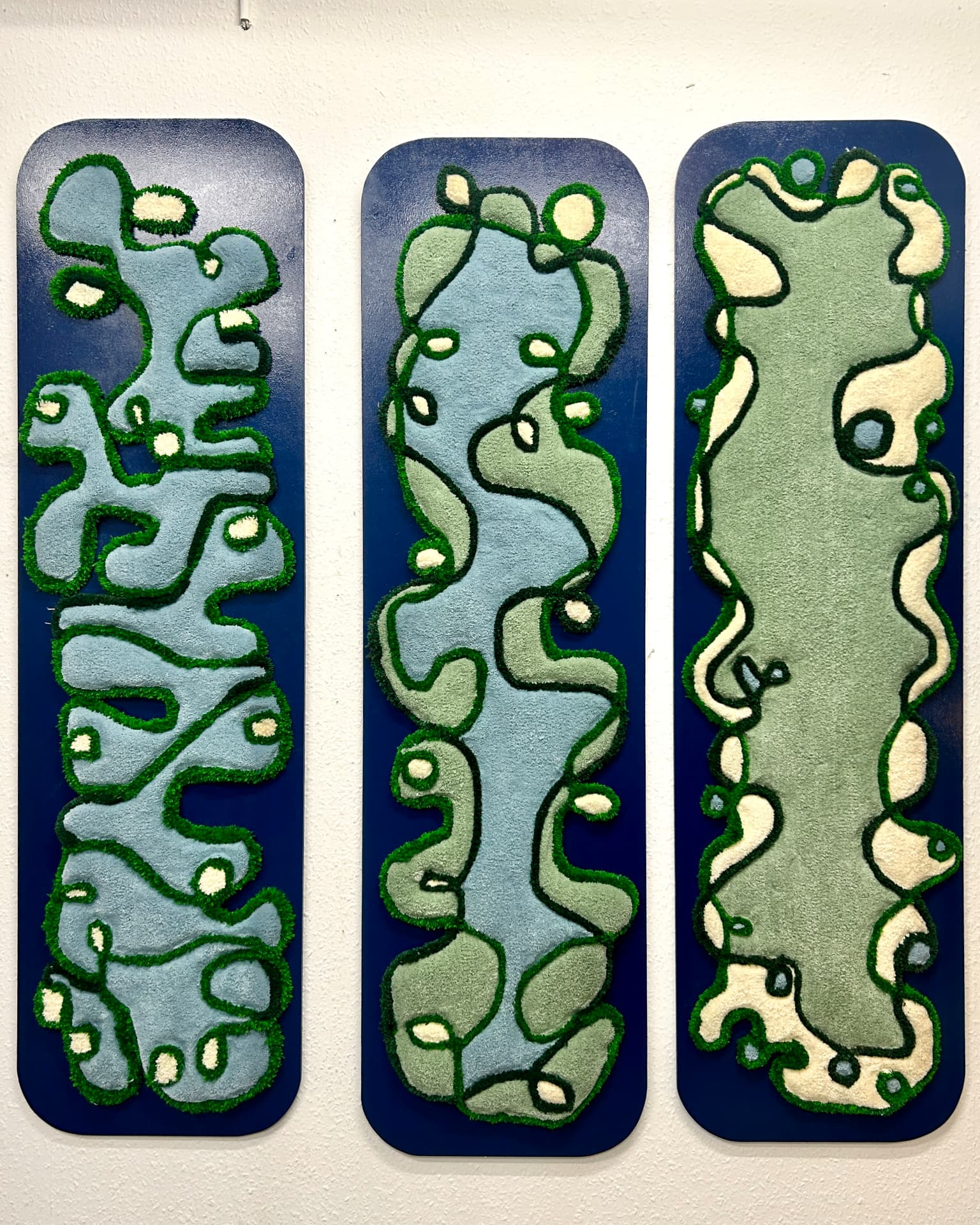 Art deco á la nature I, II, III
